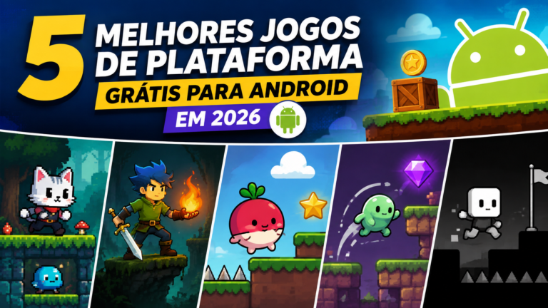 5 melhores jogos de plataforma grátis para Android em 2026