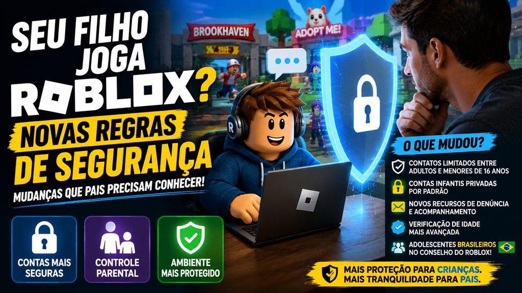 Roblox prepara mudanças para crianças e adolescentes; veja o que muda