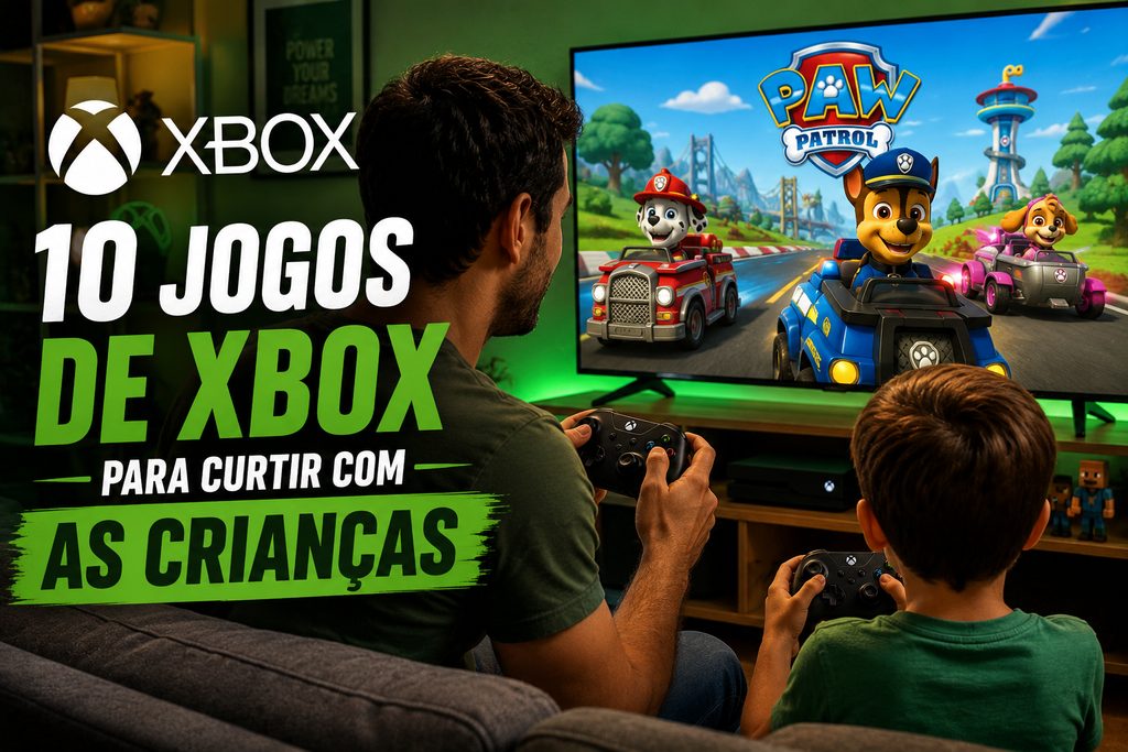 Tem Xbox em casa? 10 jogos incríveis para jogar com as crianças