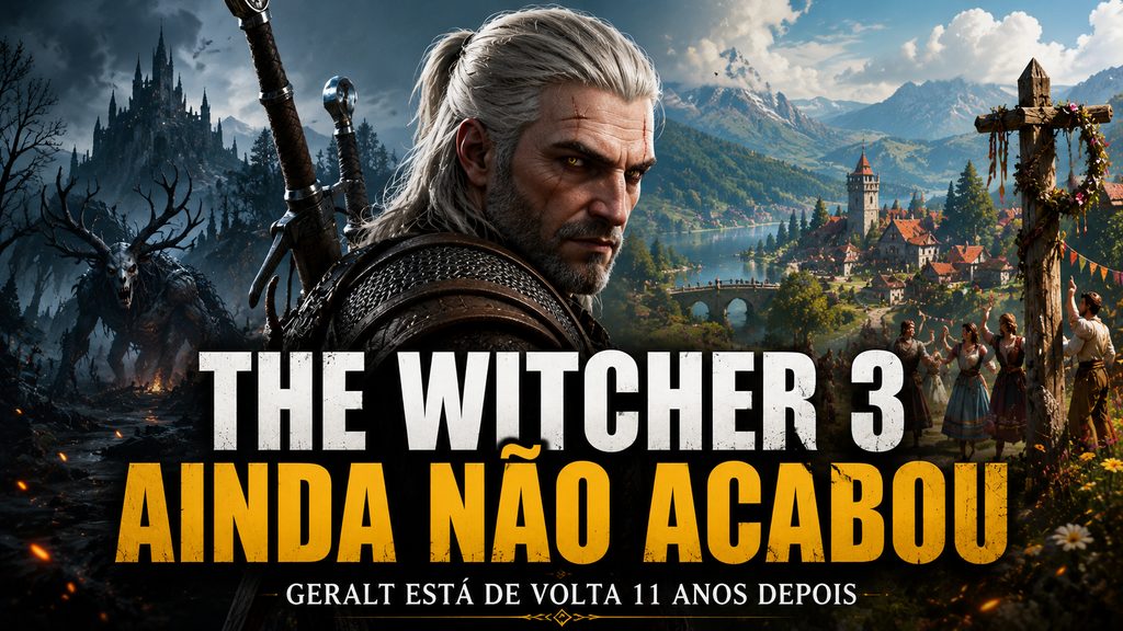 The Witcher 3 ainda não acabou: Geralt está de volta 11 anos depois