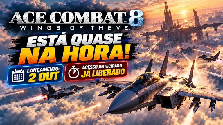 Ace Combat 8 chega sexta-feira; veja tudo o que você precisa saber antes de jogar