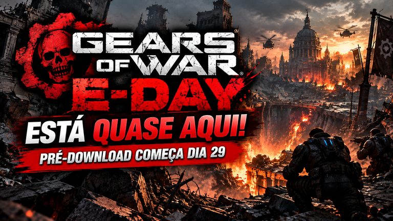 Gears of War: E-Day está chegando: veja quando você poderá jogar