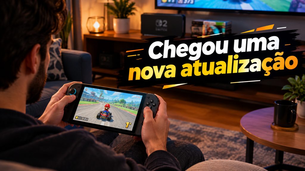 Mario Kart World ganha atualização grátis com 10 pistas clássicas hoje
