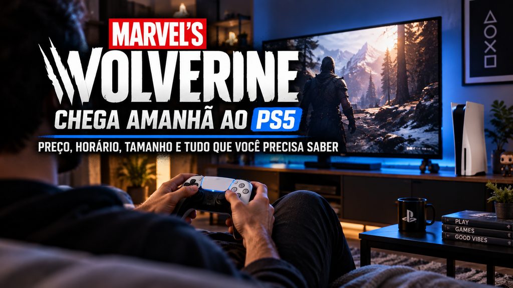 Marvel’s Wolverine chega amanhã: preço, horário, tamanho e tudo que você precisa saber