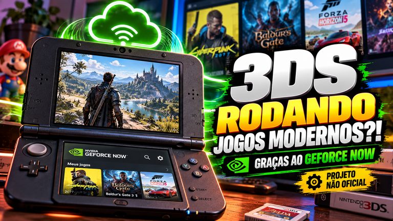 Nintendo 3DS agora consegue rodar jogos modernos pelo GeForce NOW; entenda