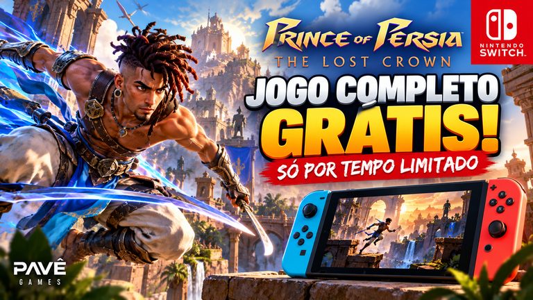 Nintendo libera Prince of Persia completo de graça por tempo limitado