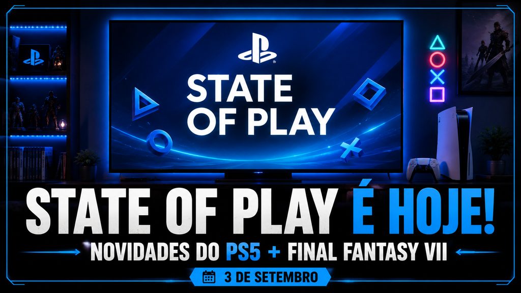 PlayStation tem evento hoje: State of Play promete novidades e uma grande atração no final