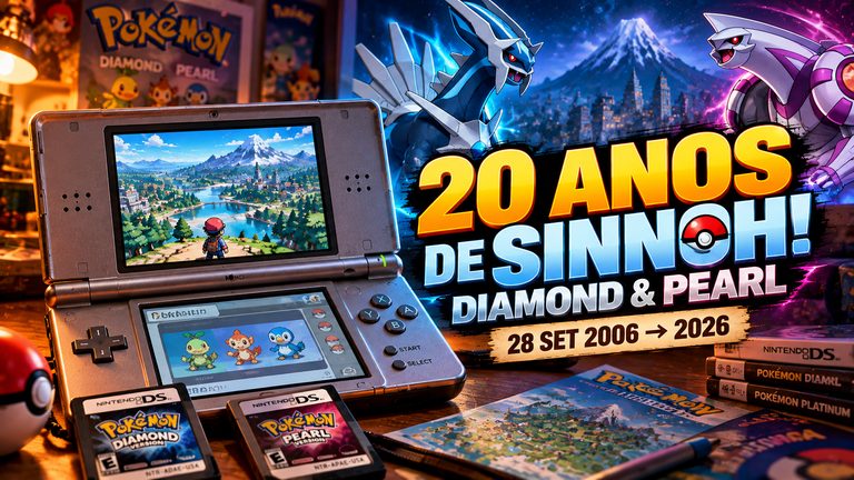 Pokémon Diamond e Pearl completam 20 anos: por que Sinnoh marcou uma geração?