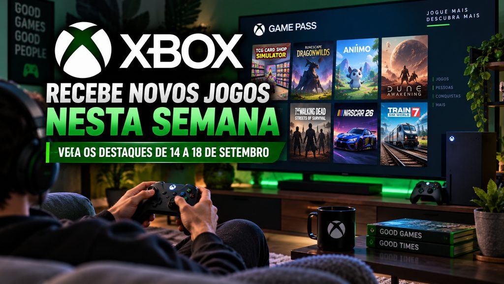 Xbox recebe novos jogos nesta semana: veja os destaques de 14 a 18 de setembro