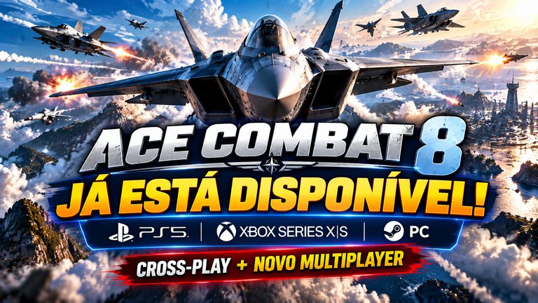 Ace Combat 8 é lançado hoje; veja onde jogar e as novidades do multiplayer