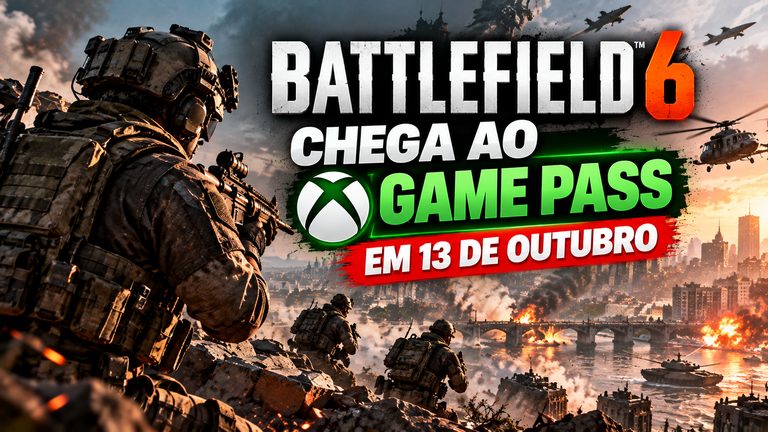 Battlefield 6 chega ao Game Pass em 13 de outubro; veja quem poderá jogar