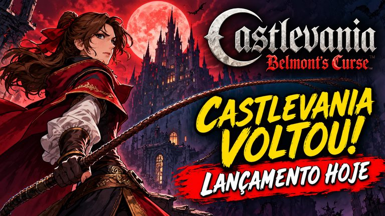 Castlevania: Belmont’s Curse chega hoje; veja onde jogar e testar grátis