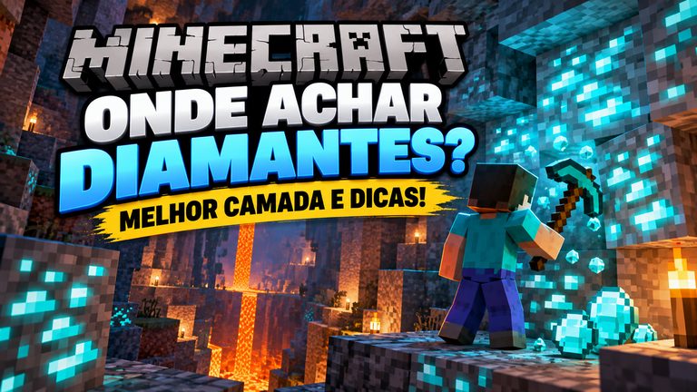 Como achar diamante no Minecraft? Veja a melhor camada e dicas