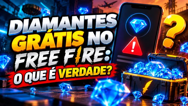 Diamantes grátis no Free Fire: o que funciona e quais golpes evitar em 2026?