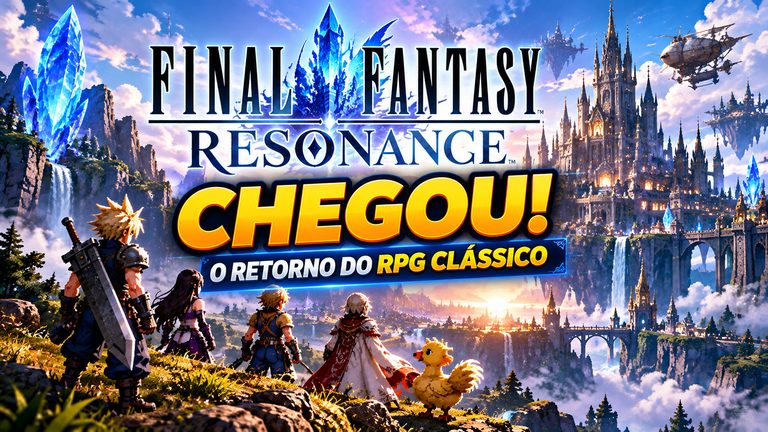 Final Fantasy Resonance chega hoje com visual HD-2D e personagens clássicos