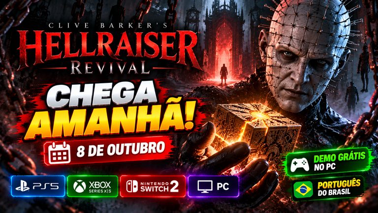 Hellraiser: Revival chega amanhã; veja preço, plataformas e tudo antes de jogar