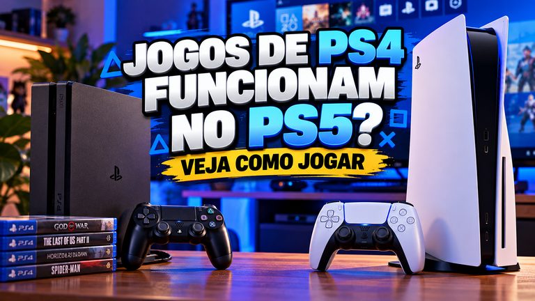 Jogos de PS4 funcionam no PS5? Veja o que você precisa saber