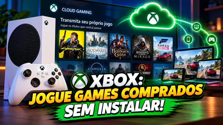 Xbox Cloud Gaming permite jogar games comprados? Entenda como funciona
